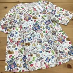 鴨居羊子　TUNIC チュニック　Tシャツ　5分袖のサムネイル