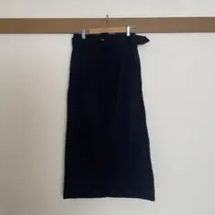 【値下げ】【SLY】黒 タイトスカート ベルト付き