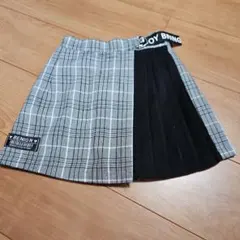 チェック柄スカート＆ショートパンツセット 140