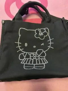 Hello Kitty ラインストーン トートバッグのサムネイル