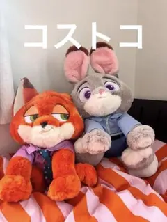 Zootopia 2 特大ぬいぐるみ ニック ジュディ コストコ - メルカリ