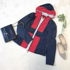 トミーヒルフィガー　ジャンパー　ブルゾン　マウンテンパーカー　ネイビー　S