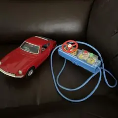 70年代当時物・旧バンダイ・リモコンブリキ日産フェアレディZ・Ｓ30・難あり 70年代当時物・旧バンダイ・リモコンブリキ日産フェアレディZ・S30