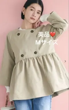 coca トレンチコート　Mサイズのサムネイル