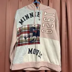 ディズニー ミニーマウス フード付きパーカー
