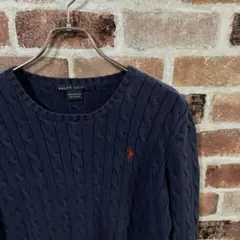 超大特価❗️ポロ　ラルフローレン ケーブルニット　セーター❗️