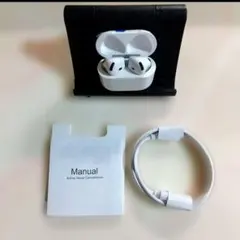 新品、未使用！スマートフォン用ワイヤレスイヤホン＆充電ケースセット