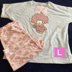 新品　マイスウィートピアノ　M サガラ刺繍ルームウェア　上下セット　サンリオ　Ｌのサムネイル