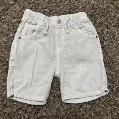 ZARA ホワイト ショートパンツ 100cm