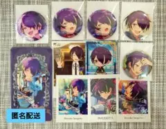 あんスタ　仙石忍　缶バッジ　ミュージアムカード　ほか