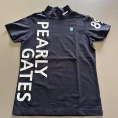 【美品】PEARLY GATES ゴルフシャツ ネイビー サイズ0