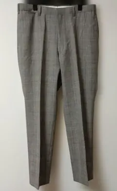 CHAPS グレー系チェック スラックスW85のサムネイル