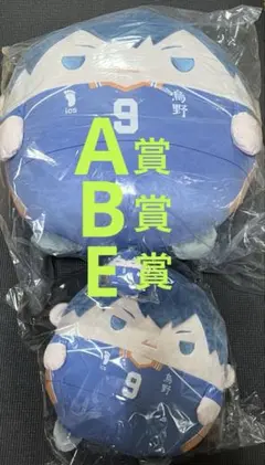 c*※様 ハイキュー くじメイト ぬいくじ A賞 影山飛雄 メガ B賞 ふわコロ