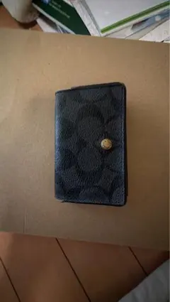Coach ブラック キーケース