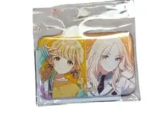 あ*か様 学園アイドルマスター　藤田ことね&十王星南　スクエア缶バッジ　アニメイ