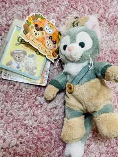 【新品未使用・タグ付き】ジェラトーニ　ぬいぐるみバッジ　2015 タグ　絵本付き