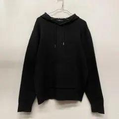 COMME CA ISM コムサイズム ニット地 パーカー