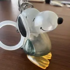スヌーピー クリアフィギュア キーホルダー　めじるし