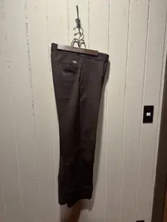 Dickies USA ワークパンツ ブラウン 34-32