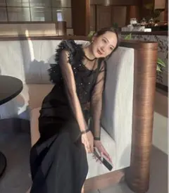 パールビスチェドレス / pearl bustier dress