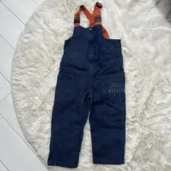 Little Weekend ダークブルーオーバーオール