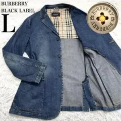 2026年最新】BURBERRY BLACK LABEL メンズ Gジャン・デニムジャケット