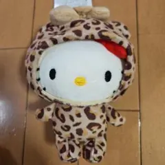 サンリオ　キティ　＊新品＊　ヒョウ柄キティ　キーホルダー