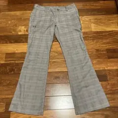 Under Armour レディース ゴルフパンツ グレー チェック柄