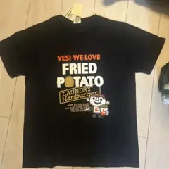 フライドポテト Tシャツ 黒