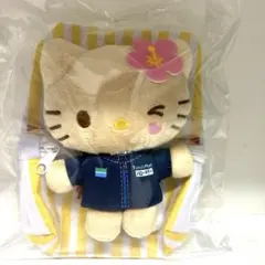 ファミマ限定　日焼けキティ✖️ファミチキマスコットキーホルダーのサムネイル