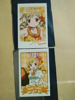 巴マミ　1/20発売　ローソン限定　フォト風カード　まどか☆マギカ　まどマギ