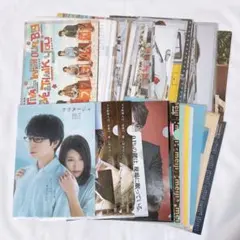 嵐 ライブ ツアー 映画 ドラマ グッズ クリアファイル 58枚 まとめ売り