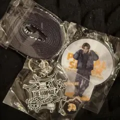 武知海青 ランペ ガチャ クリアチャーム ゆらゆらキーホルダー シューレース