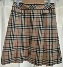 美品)BURBERRY LONDON プリーツスカート 大きいサイズ46 - メルカリ