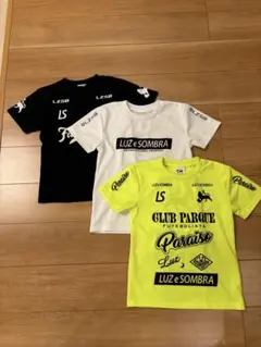 LUZeSOMBRA キッズ サッカー シャツ 3枚セット 140