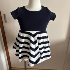 3can4on 90cm ボーダーワンピースのサムネイル
