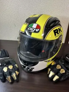 AGV XR-2 XL フルフェイス 46 レプリカ 手袋付のサムネイル