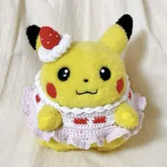 いちごケーキワンピース 初期ピカチュウなど着せ替え