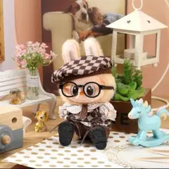 Labubu 服 ぬいぐるみ用 ラブブ17cm かわいい 着せ替え DIY