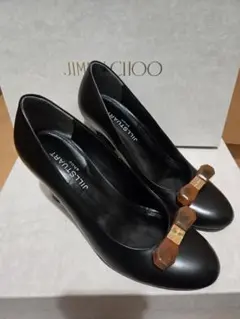 JILLSTUART shoe パンプス ブラック ビジューリボンのサムネイル