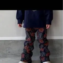 midmile 花柄フレアパンツ