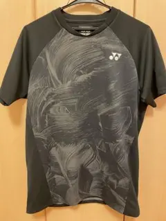 YONEX ゲーム Tシャツ 半袖 黒/グレー