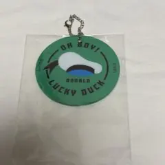 ディズニー ドナルド アクリルキーホルダー 緑 キーホルダー チャーム