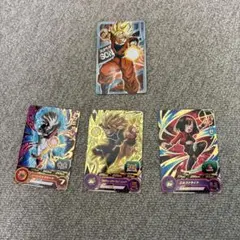 スーパードラゴンボールヒーローズ レアカード 3枚セット➕孫悟空カード