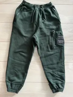 GU×アンダーカバー　スウェットパンツ　グリーン　サイズ120cm