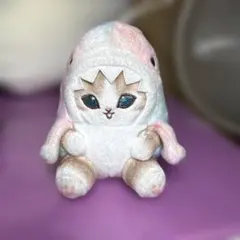 サメの着ぐるみを着た猫 ぬいぐるみ マスコット