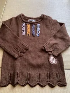 RAG MART ブラウン ニットセーター 95