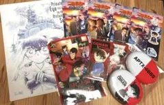 名探偵コナン　隻眼の残像ステッカー　安室透 降谷零 ゼロ　4枚　缶ケース他全9点