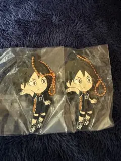 ハイキュー きゅんキャララバーチャーム 山口忠 2点セット