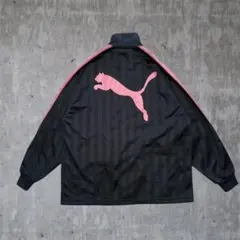 美品★PUMA ジャージ トラックジャケット ピンク プージャ y2k S〜M